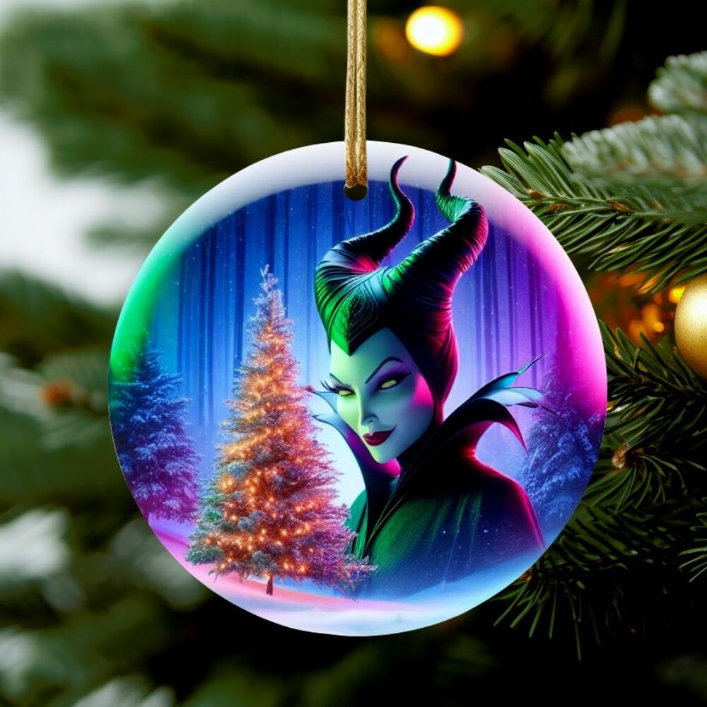 Maleficent ornaments